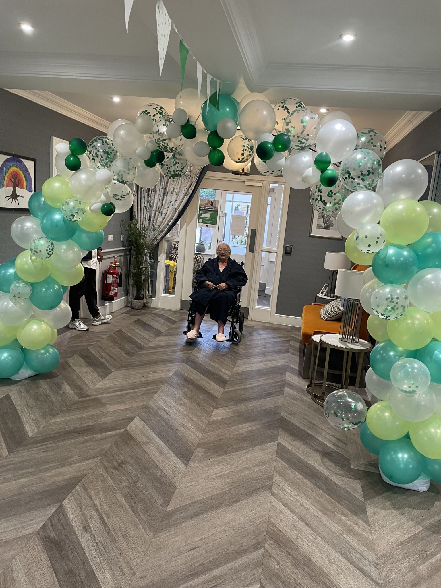 Fundraising for macmillan at Hutton Manor Care Home in Pudsey