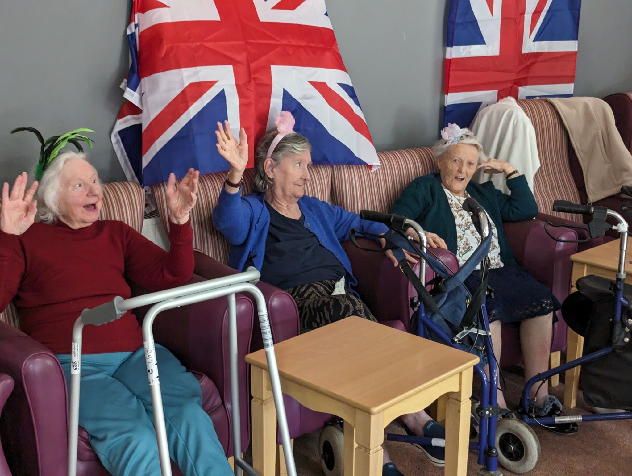 Celebrating VE Day with Historical Flair at St Mary's Nursing Home
