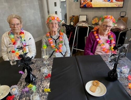 Hawaiian Luau Brings Fun and Festivity to Shipley Manor Care Home