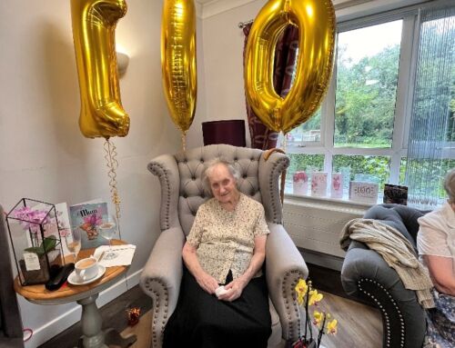 Celebrating Alma’s 100th Birthday at St Mary’s Care Centre