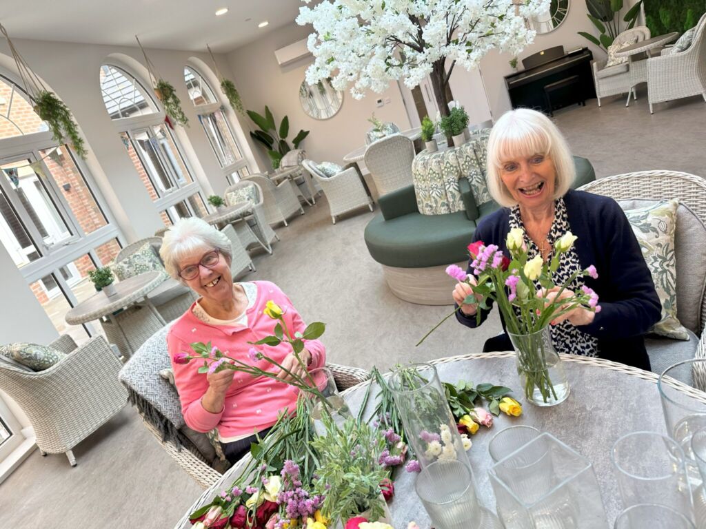 New friendships are born at St Mary's Chanterlands Care Home in Hull.