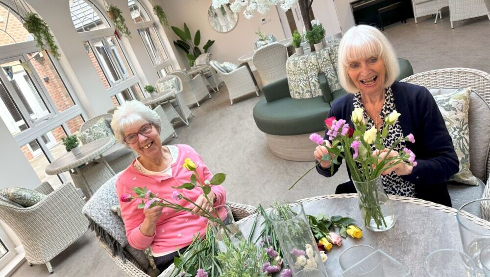 New friendships are born at St Mary's Chanterlands Care Home in Hull.