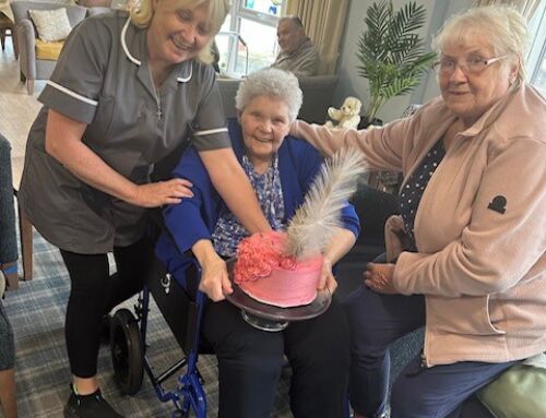 Celebrating Birthdays at Shipley Manor Care Home