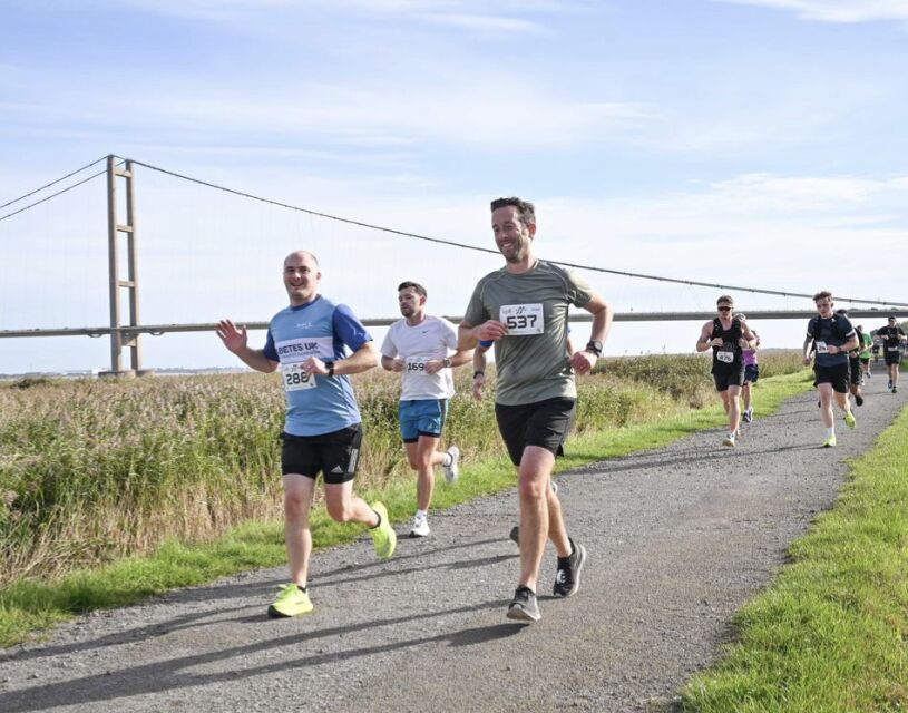 This past weekend, one of the most exciting St Mary's Chanterlands fundraising efforts yet took place, with Iain, Michelle’s husband, completing the Humber Half Marathon